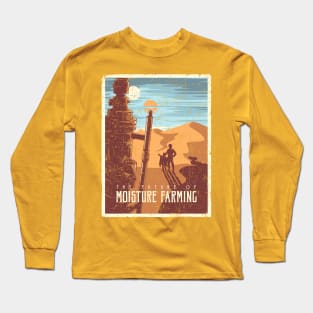 The Future of Moisture Farming (sunrise variant) Long Sleeve T-Shirt